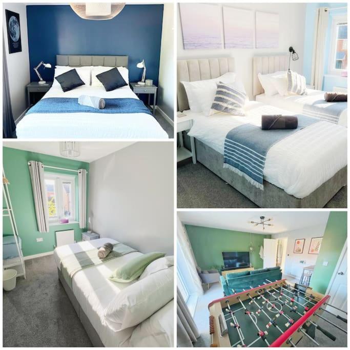 Comfy Modern 3Br Semi Detached 400Mb Wifi Free Double Parking Villa Newcastle upon Tyne Exterior foto